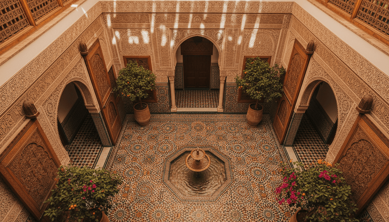 Propriétaire consultant avec TARGA MANAGEMENT dans un riad de luxe à Marrakech